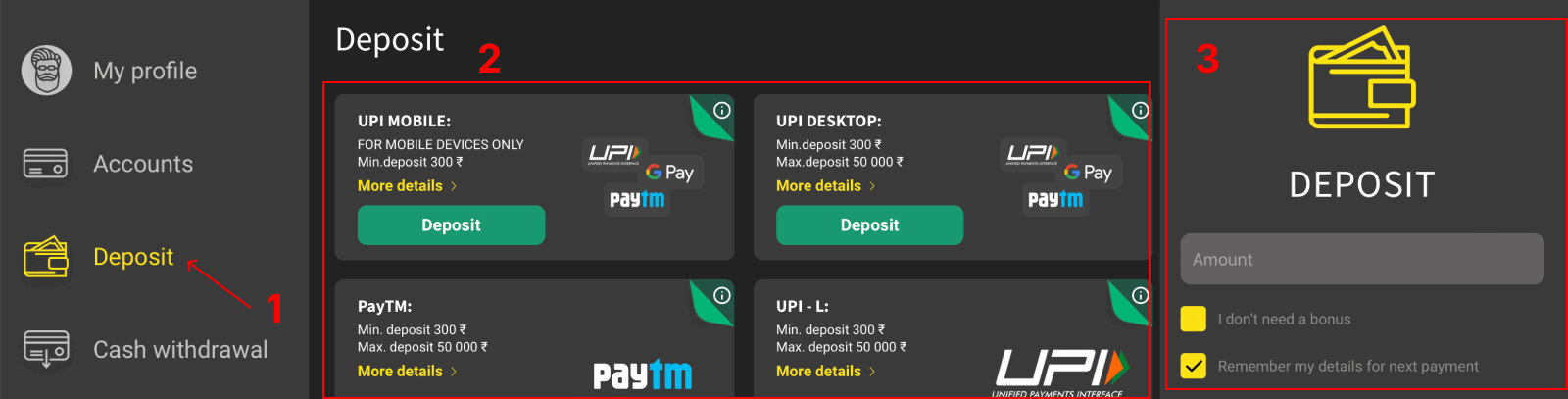 Rајbеt dерοѕіt οрtіοnѕ Rајbеt саѕіnο dерοѕіt